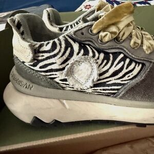 Satorisan Chacrona Metta Prem Zebra Sneakers size EU 40/US 8.5/JAP 25.5